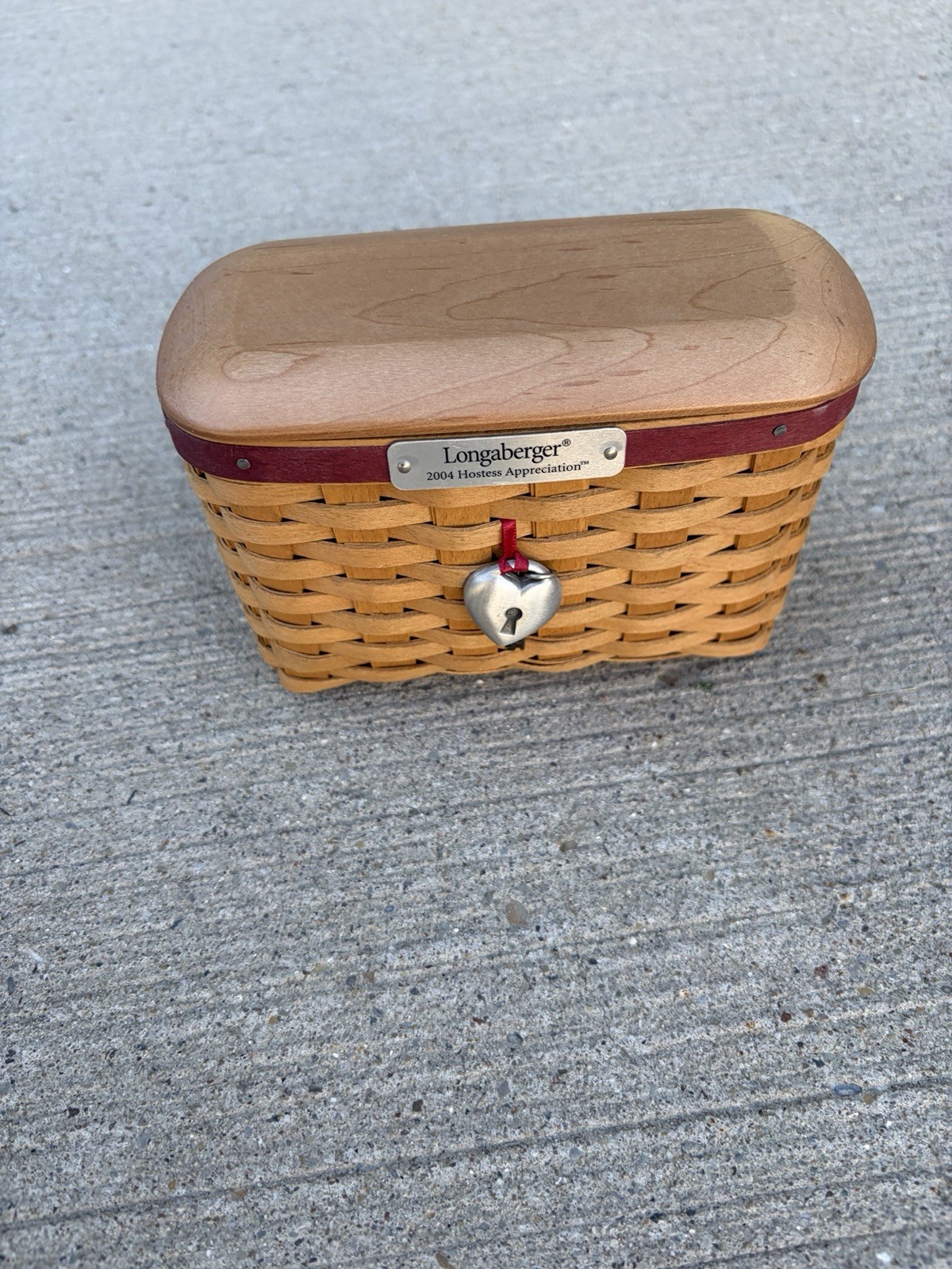 Longaberger 2004 Hostess Appreciation Basket Set