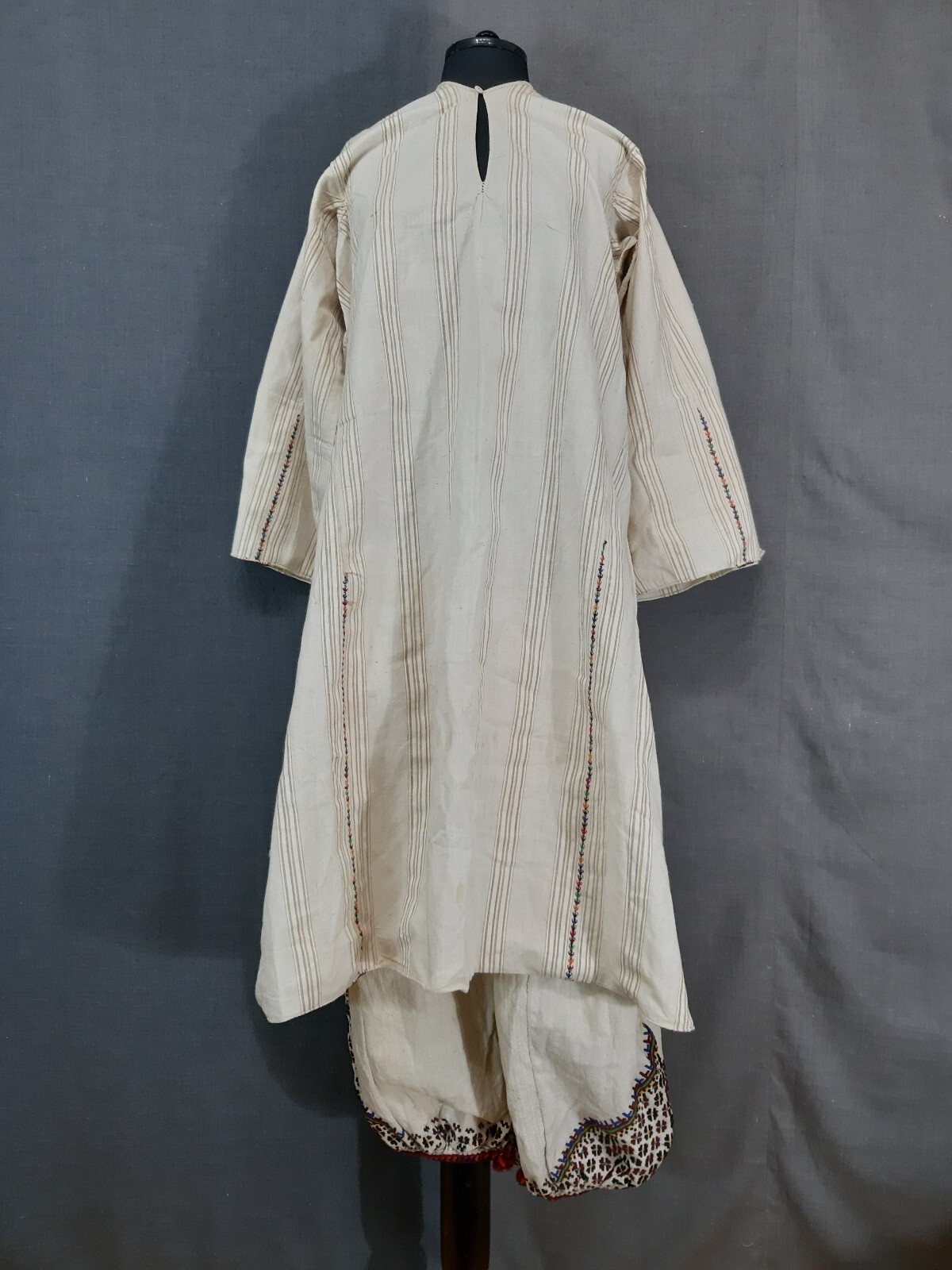 Antique Traditional Balkan Folk Bulgaria Woman's Costume from Velingrad