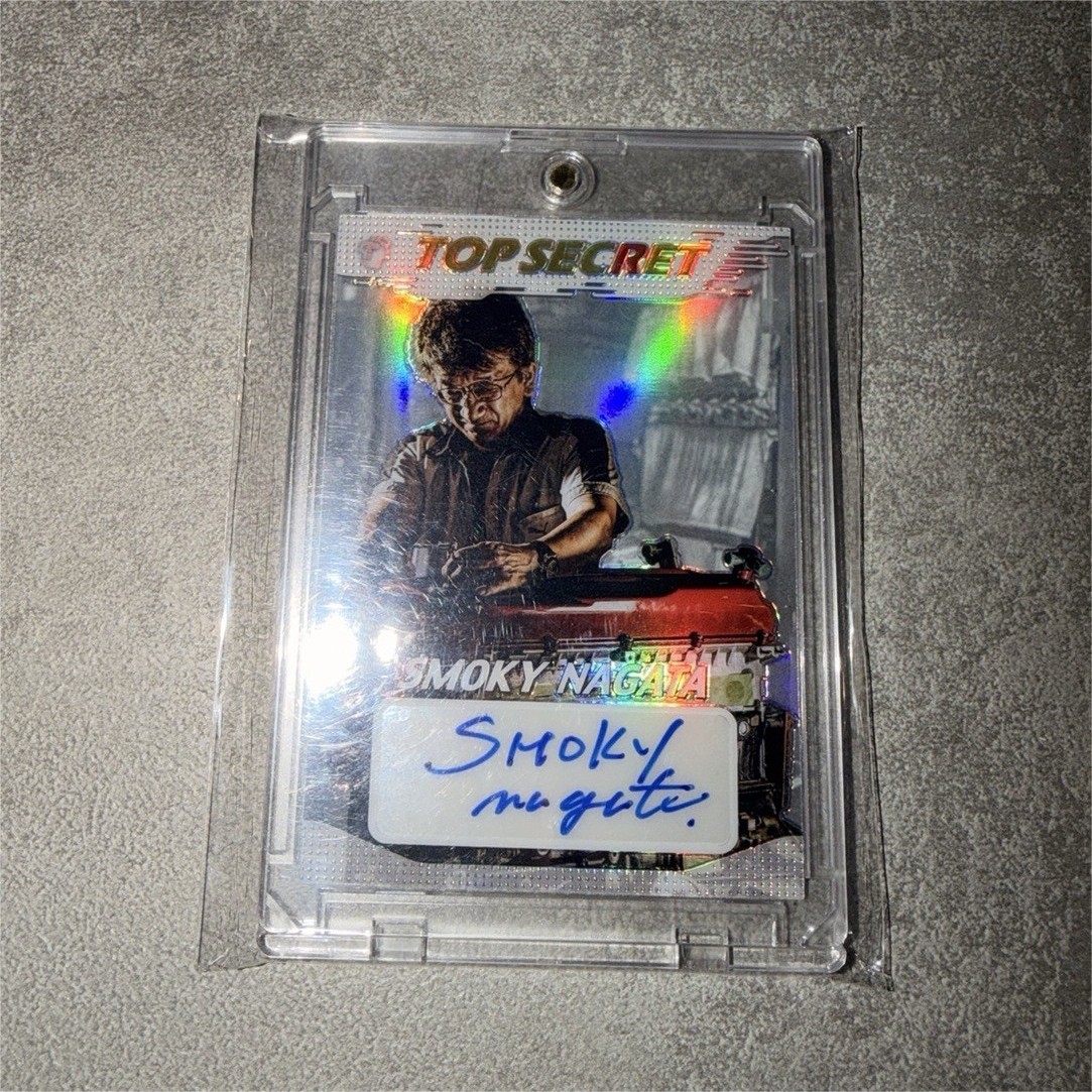 Tarmac Cards Top Secret Smoky Nagata Autographed TSEOI-01 Serial 2025