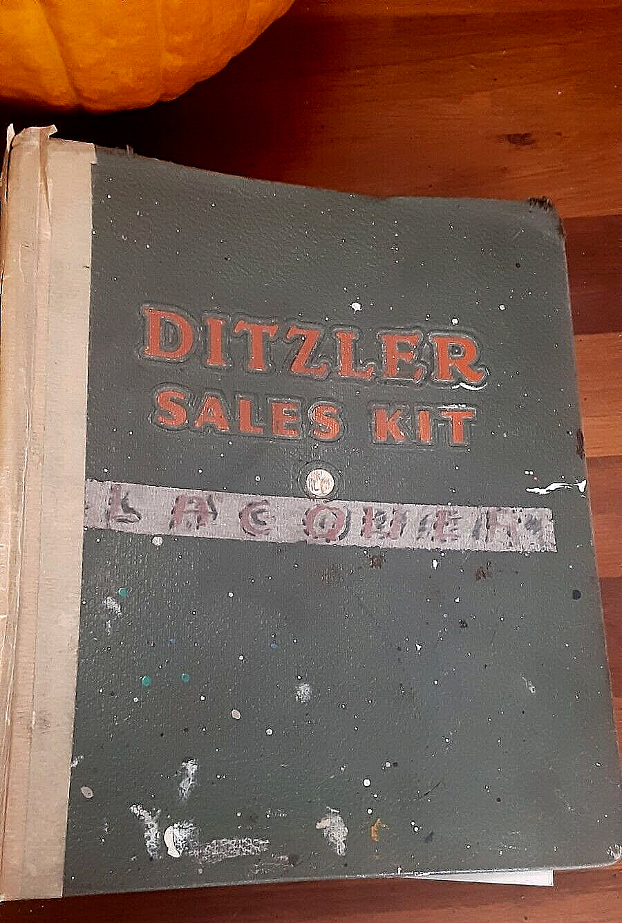 Rare Vintage DITZLER 1960 autobody repair Dealer Sales Kit List Price Panel Tool