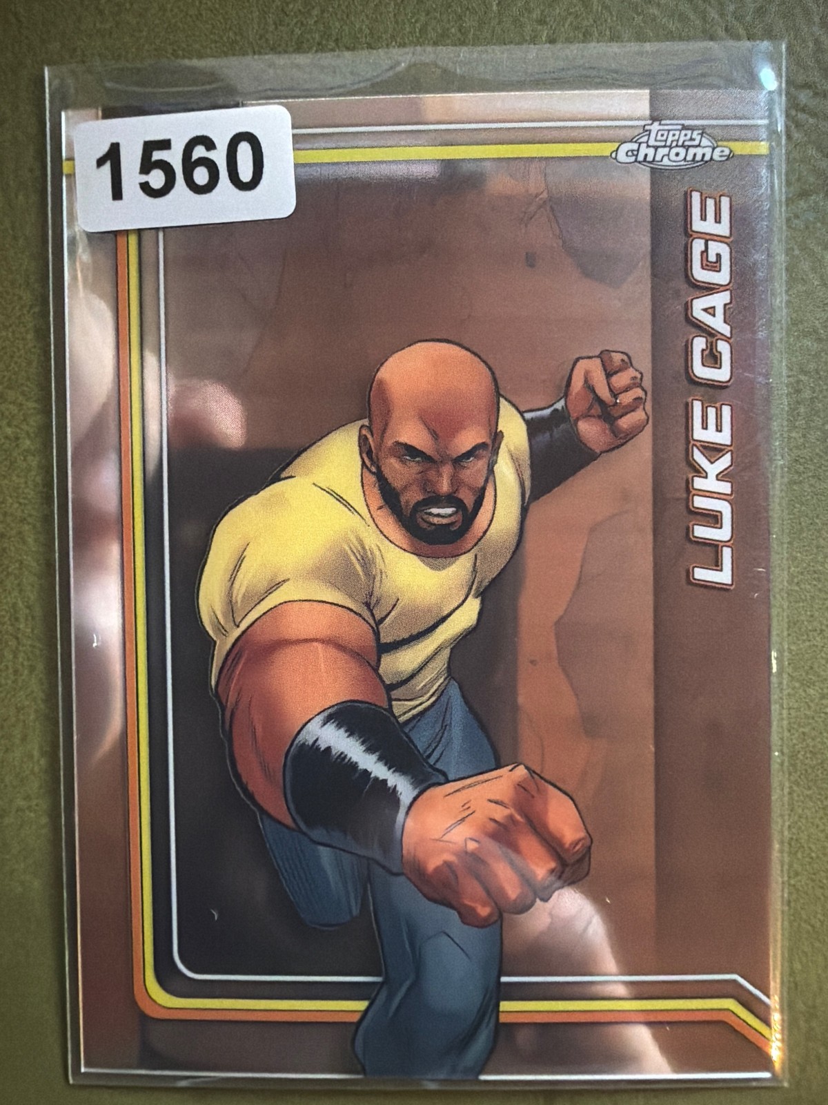2026 Topps Chrome Marvel Comics #72 Luke Cage