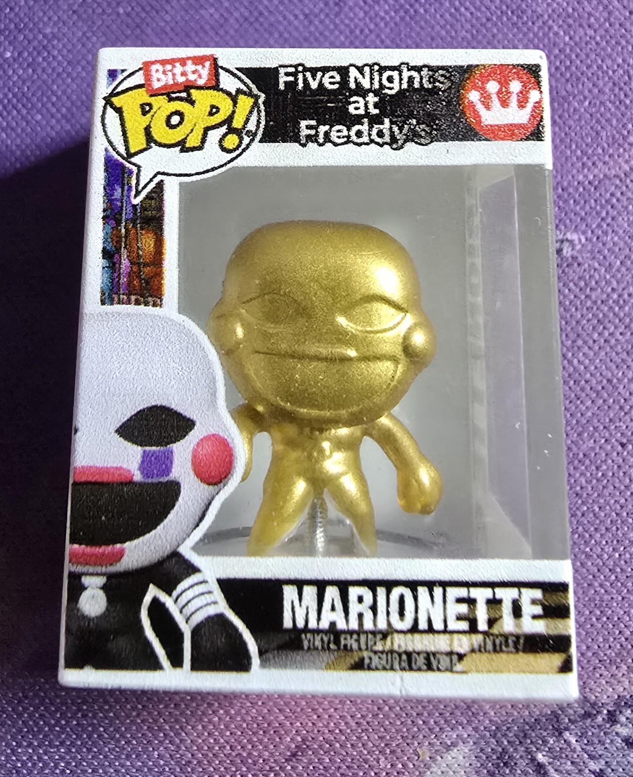 Funko Bitty Pop - Five Nights at Freddy\'s Marionette Gold - Mini 1/24 RARE