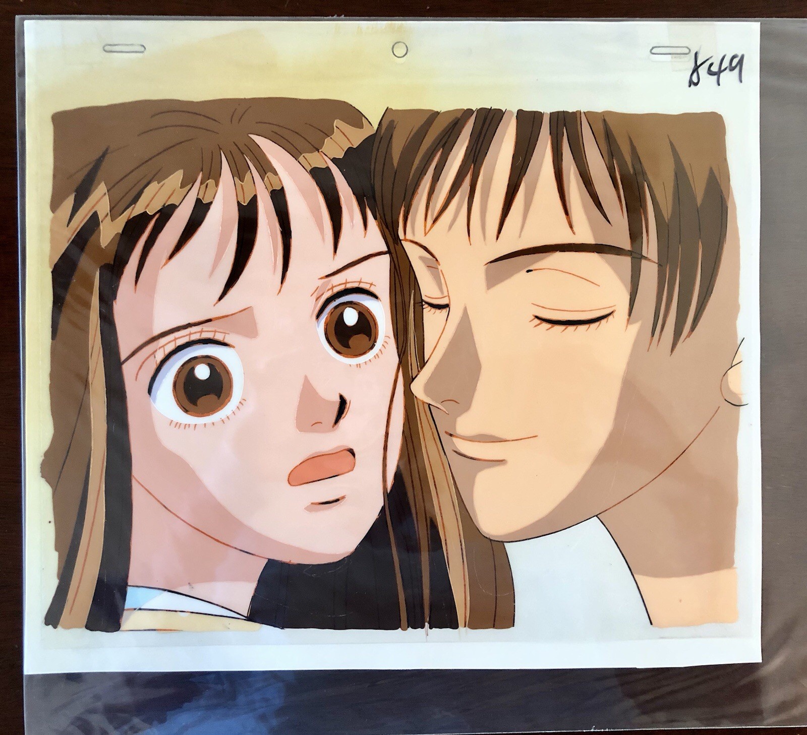 Hana Yori Dango - Cel With Original Background. Rui And Makino.