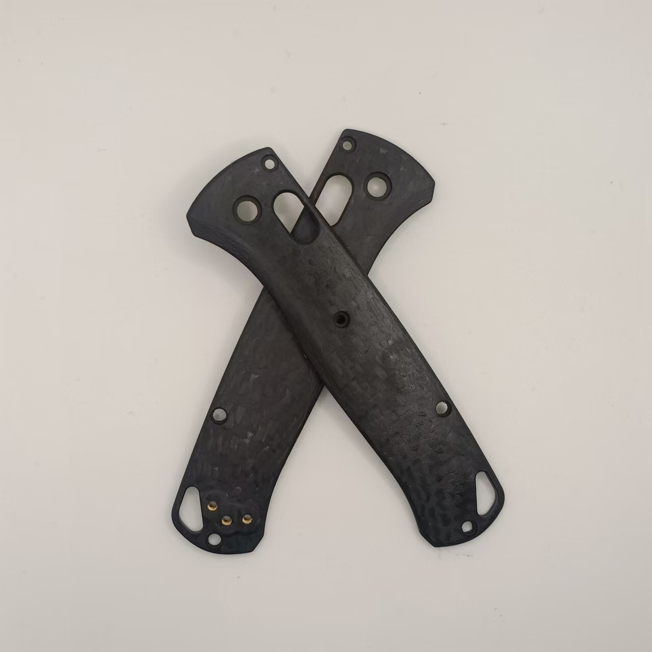 1 Pair 3K Carbon Fiber Handle Scales For Benchmade Bugout 535