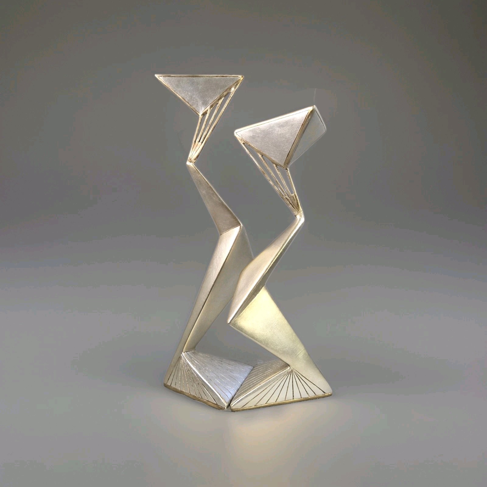 Vintage Artmax Candle Holders Post Modern 22