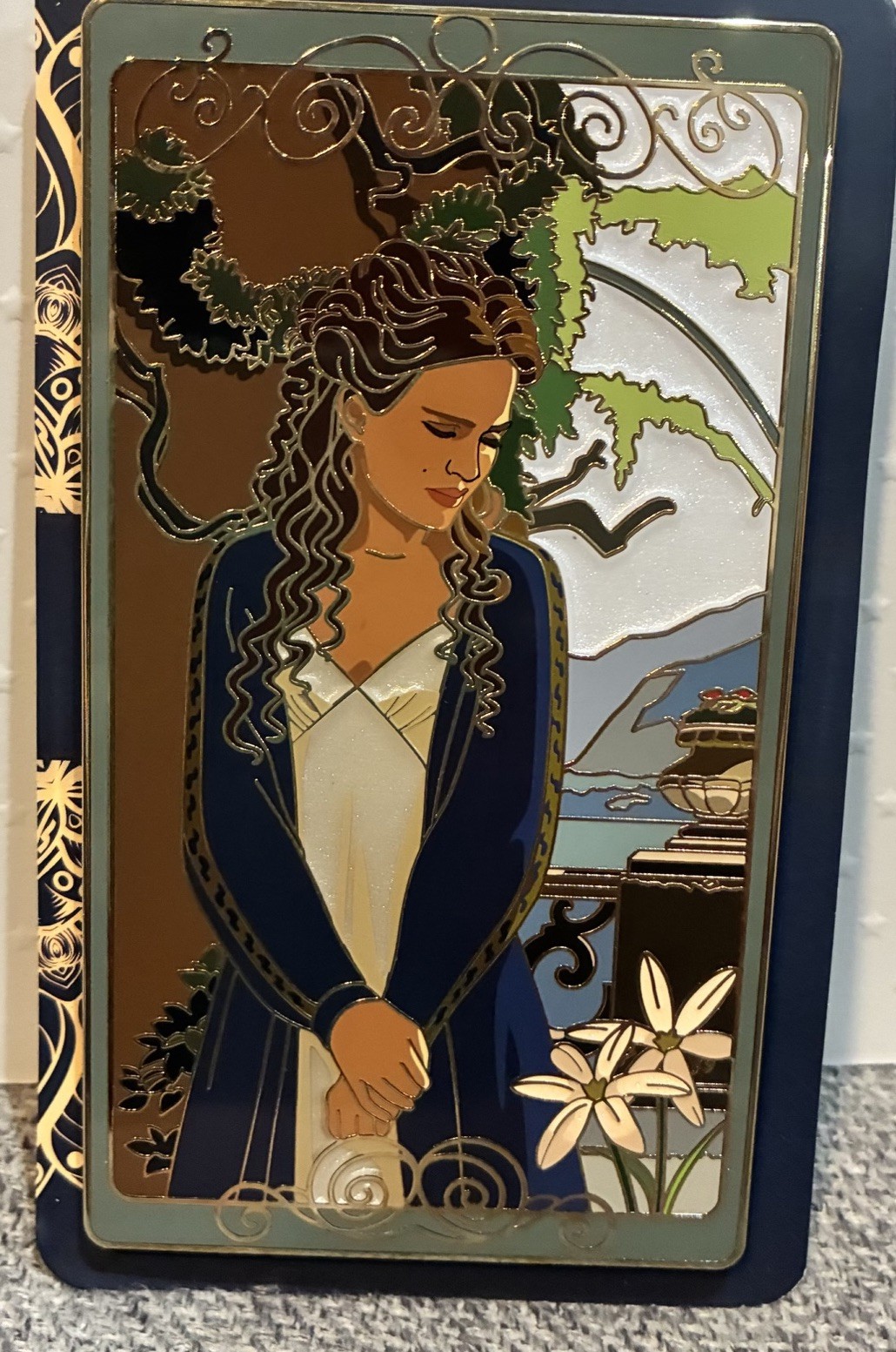 STAR WARS FANTASY PIN Padme Lakeside JUMBO KIKROX2 THEPINISTER