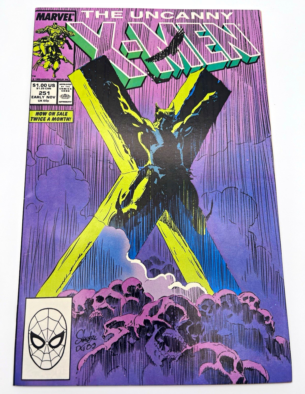 The Uncanny X-Men #251 Marvel Comics 1989 1st Print VF/NM