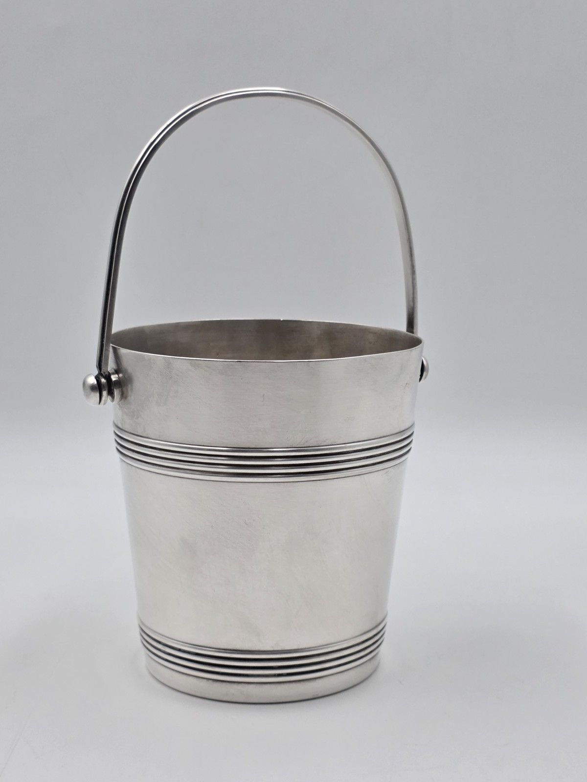 Vintage Christofle France Silverplate Art Deco Ice Bucket Wine Cooler Insert Vintage Christofle France Silverplate Art Deco Ice Bucket Wine Cooler Insert