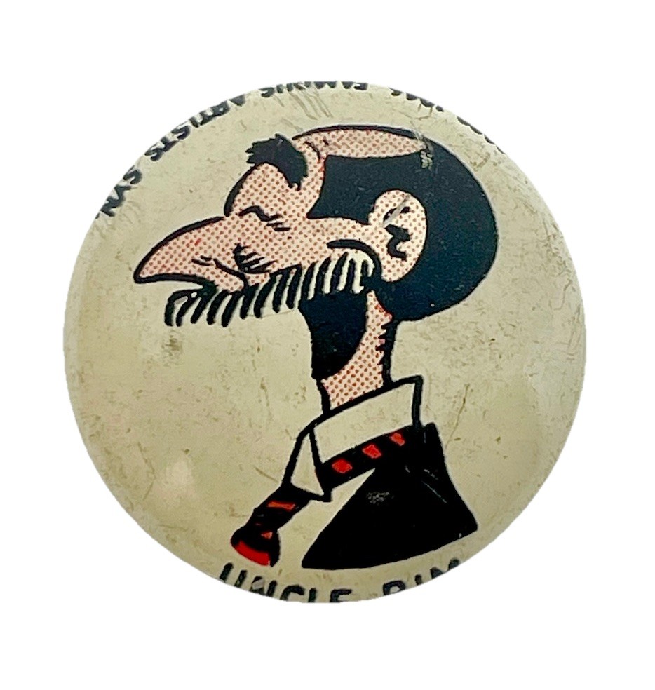 Vintage 1946 Kellogg\'s Pep Pinback Button - Uncle Bim