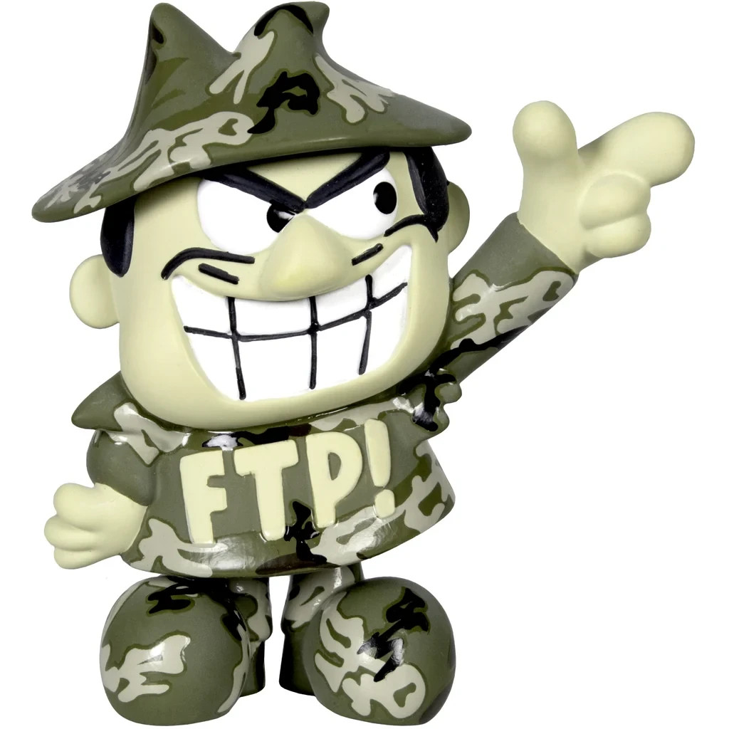 FTP FIRST EDITION CAMO BORIS BLIND BOX FIGURES (3 INCH VINYL FIGURE)