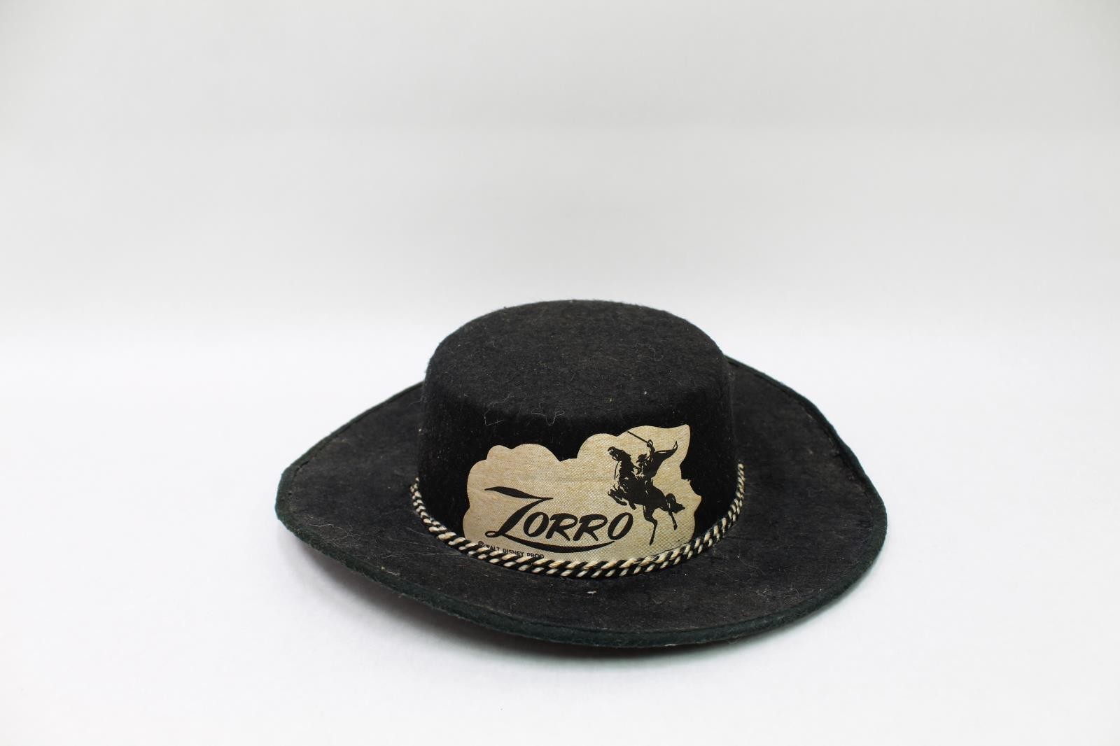 Vintage Walt Disney Productions Felt Hat from Zorro TV Series