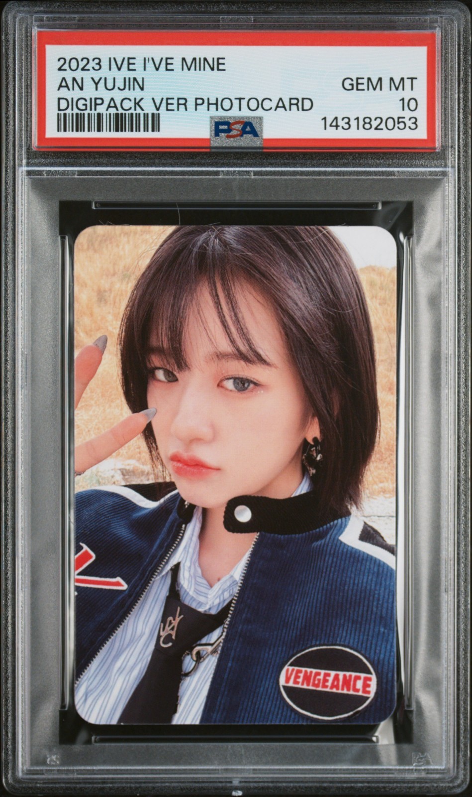 2023 IVE AN YUJIN • PSA 10 • I’VE MINE Digipack Ver. Photocard
