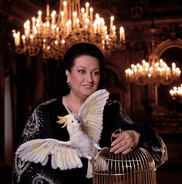 Spanish Opera Soprano Montserrat Caballe Celebrity Historic Old Photo