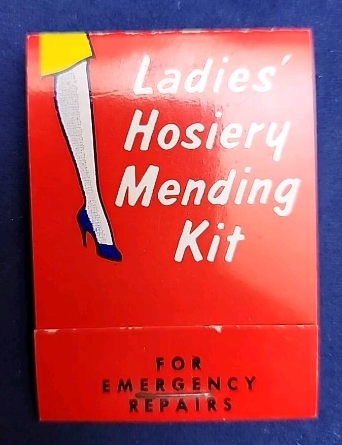 VINTAGE 50s ADVERTISING WONDER BREAD LADIES' HOSIERY MENDING KIT VINTAGE 50s ADVERTISING WONDER BREAD LADIES' HOSIERY MENDING KIT