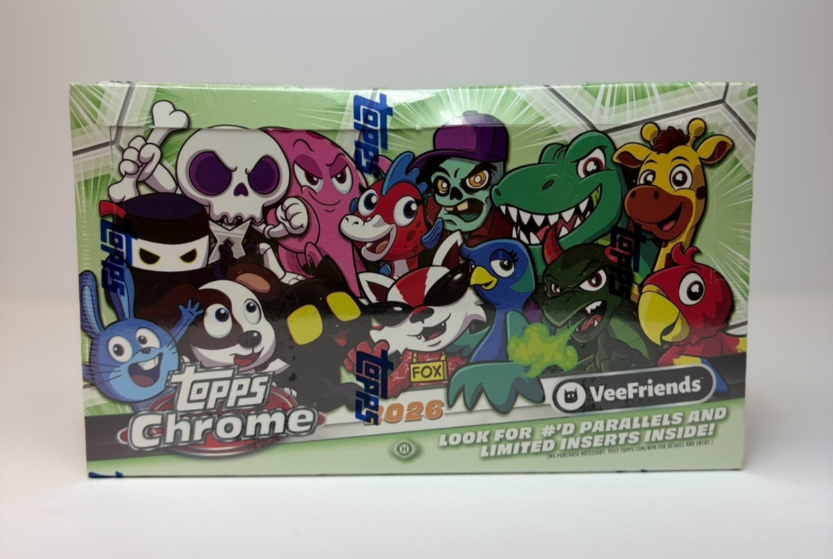 2026 Topps Chrome VeeFriends Hobby Box Sealed