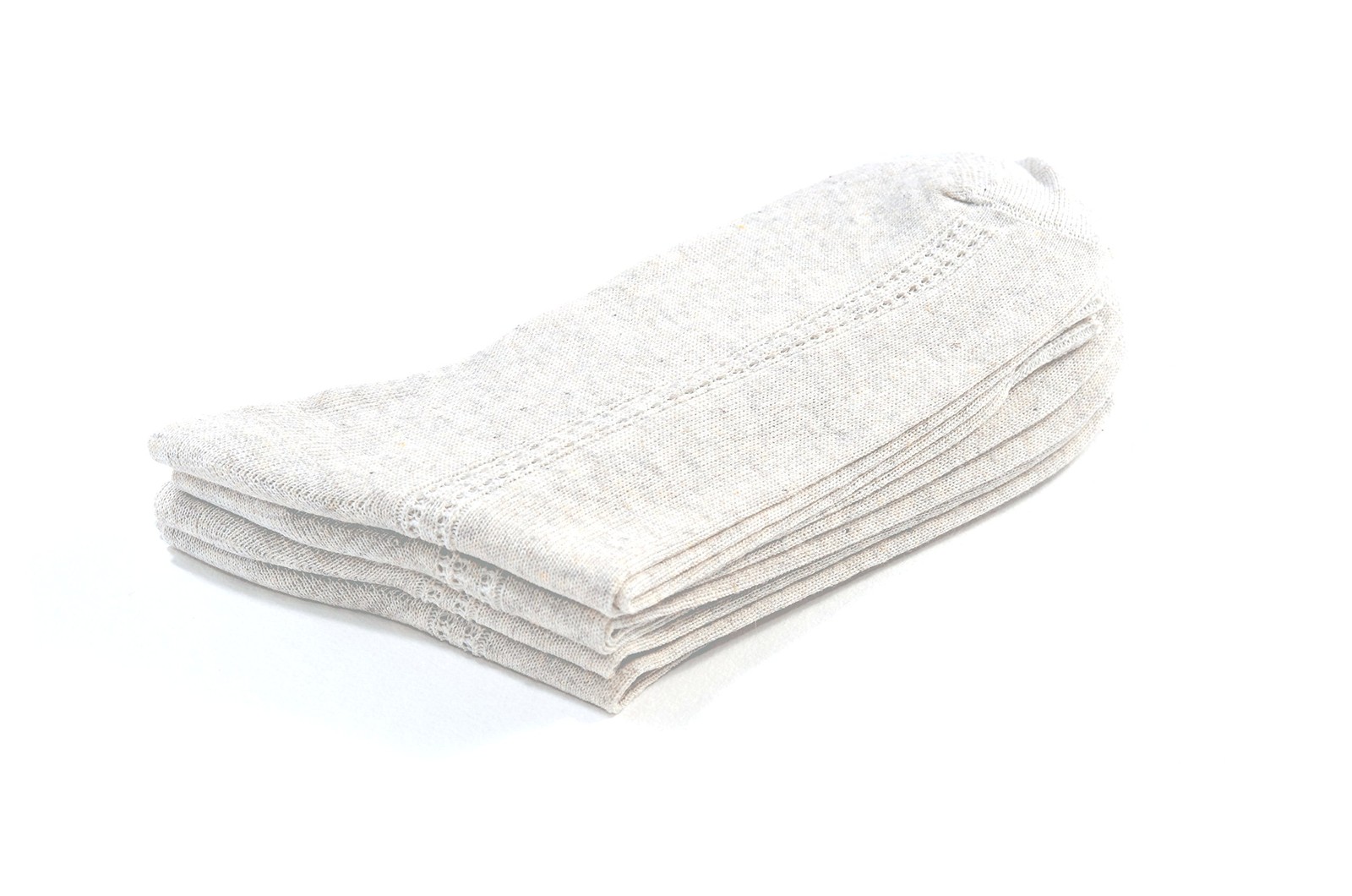 FlaxSox, Thin Breathable Organic Linen Socks for Men, Pack of 3 (Size: Small)