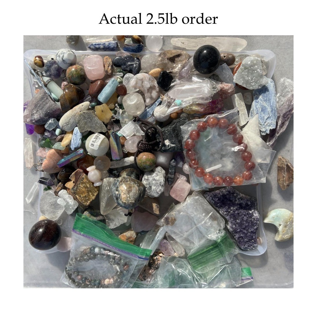 Crystal Lucky Confetti Scoop – 2.5 lb  scoop also comes with 1–2 mystery items