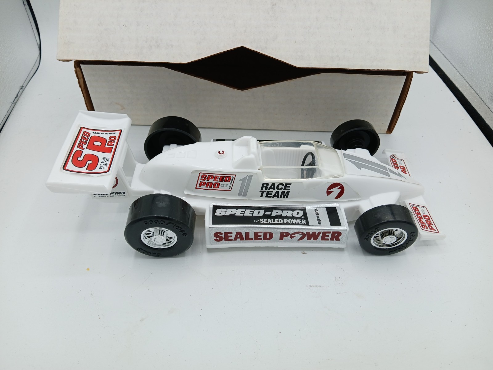 Vintage Speed-Pro Sealed Power Race Team Open Wheel Promo Toy Car Mexico 12