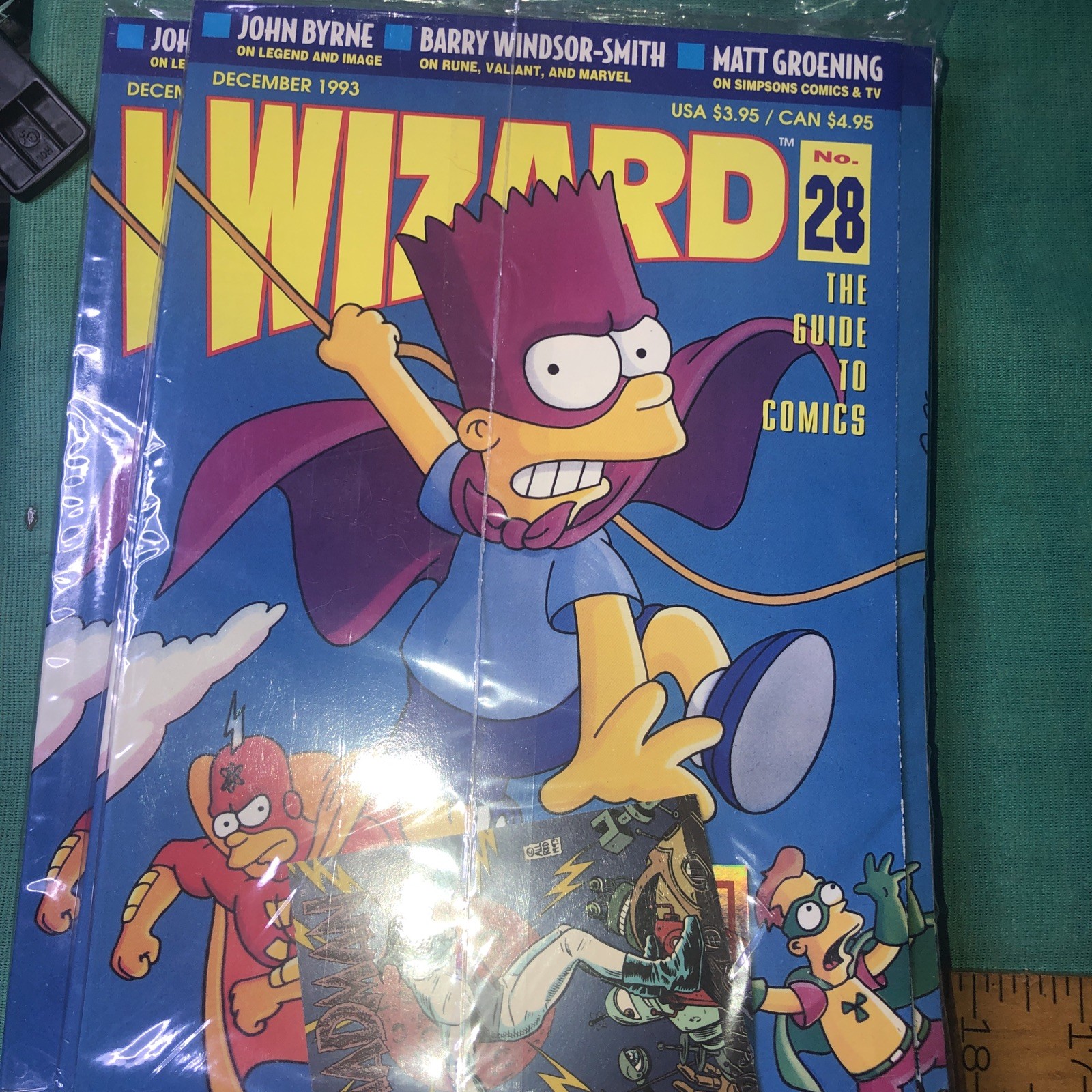 Wizard The Guide To Comics Magazine December 1993 #28 Sealed