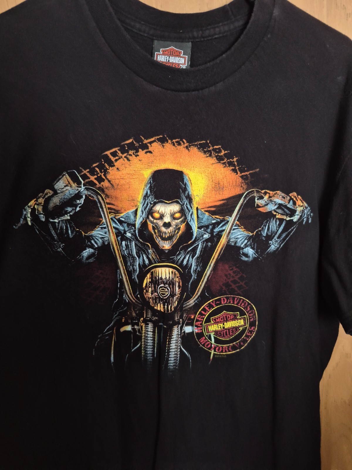 used harley davidson tshirt mens size large