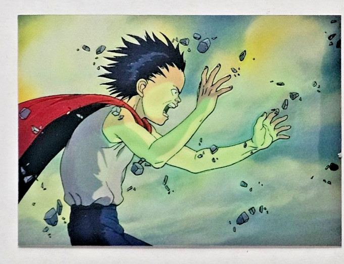 1994 CORNERSTONE AKIRA CHROMIUM INSERT CARD #C2 TETSUO * ULTRA RARE *