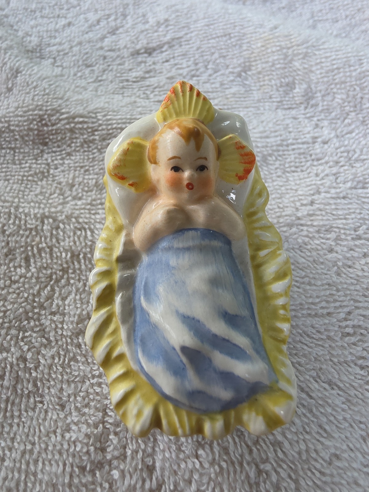 Vintage 1965 GOEBEL HUMMEL Nativity BABY JESUS Manger Figurine W. Germany HX 323