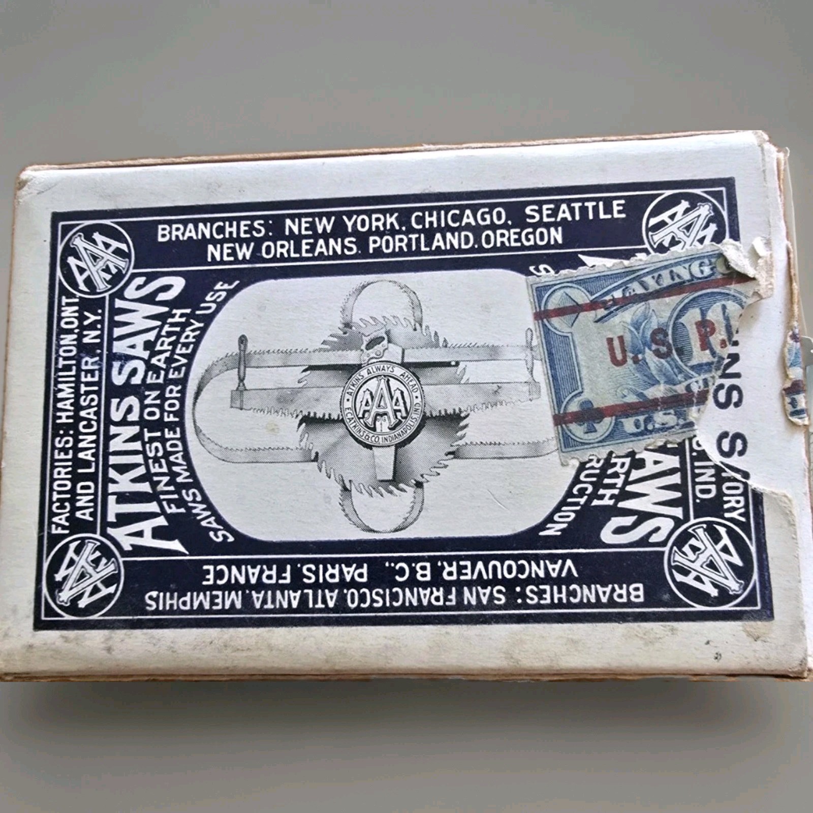 Antique Advertising Playing Cards 