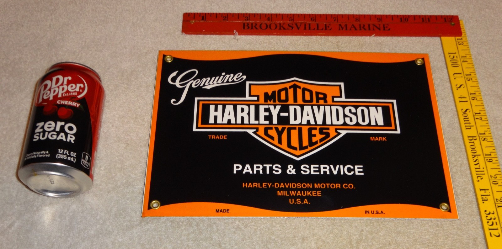 VINTAGE HARLEY DAVIDSON MOTORCYCLE SERVICE 12\
