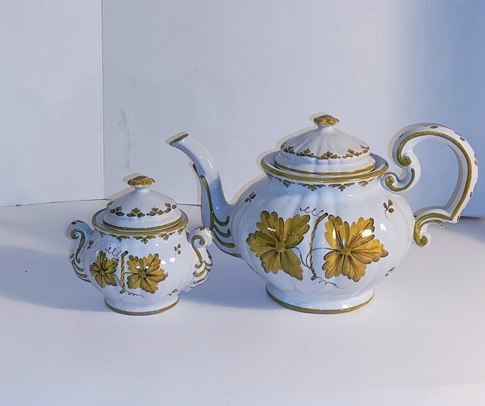 Richar ginori 1735 oriente italian Tea pot & Sugar Bowl