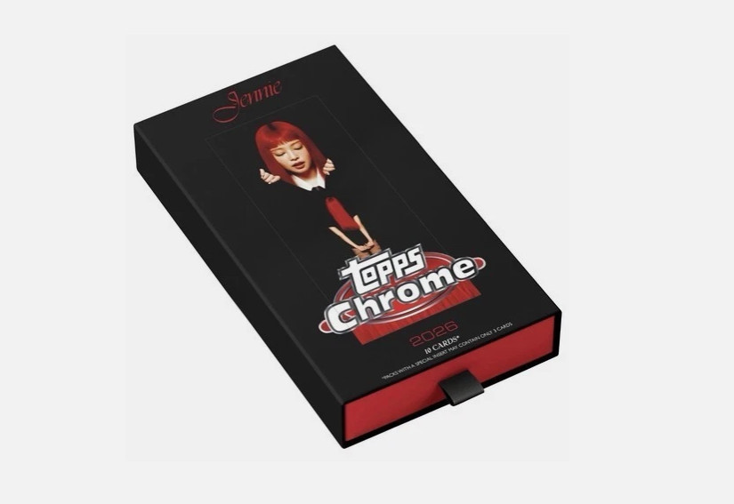 2026 Topps Chrome Jennie Kim K-Pop Solo Album Sealed Hobby Box Immediate Ship