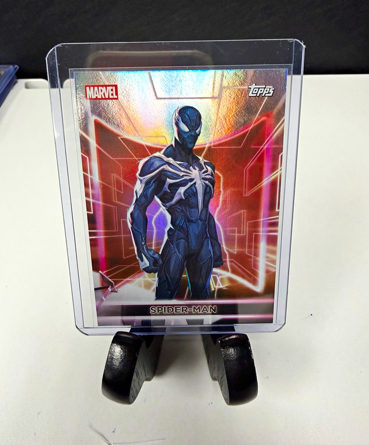 Spider-Man Topps Neon 2026 Marvel Rivals #4 Parallel/Variety English
