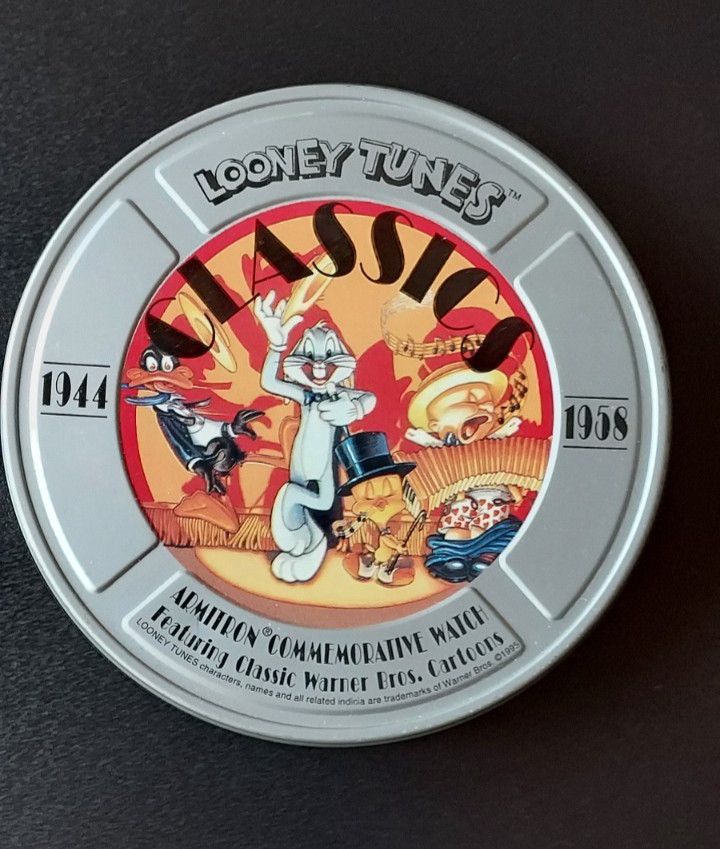 Looney Tunes Armitron Commemorative Watch TIN - TIN ONLY no Watch, Warner Bros