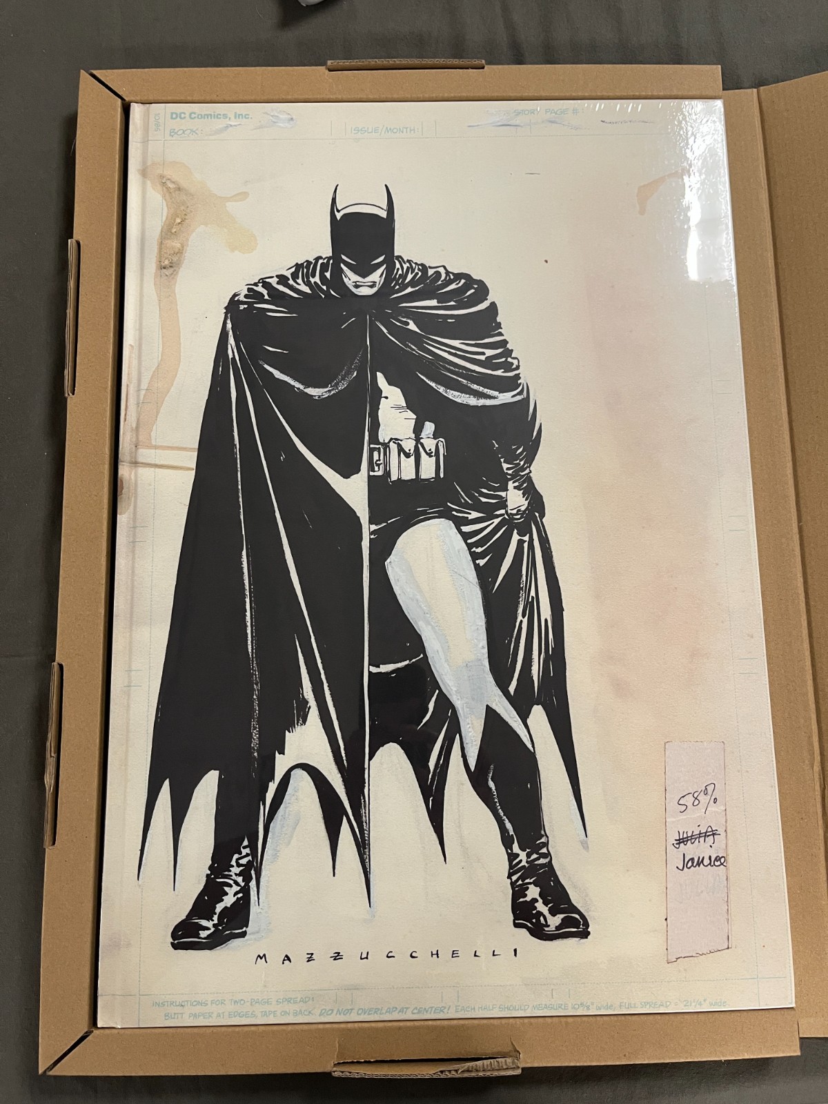 David Mazzucchelli's Batman Year One Artist's Edition : Brand New Condition