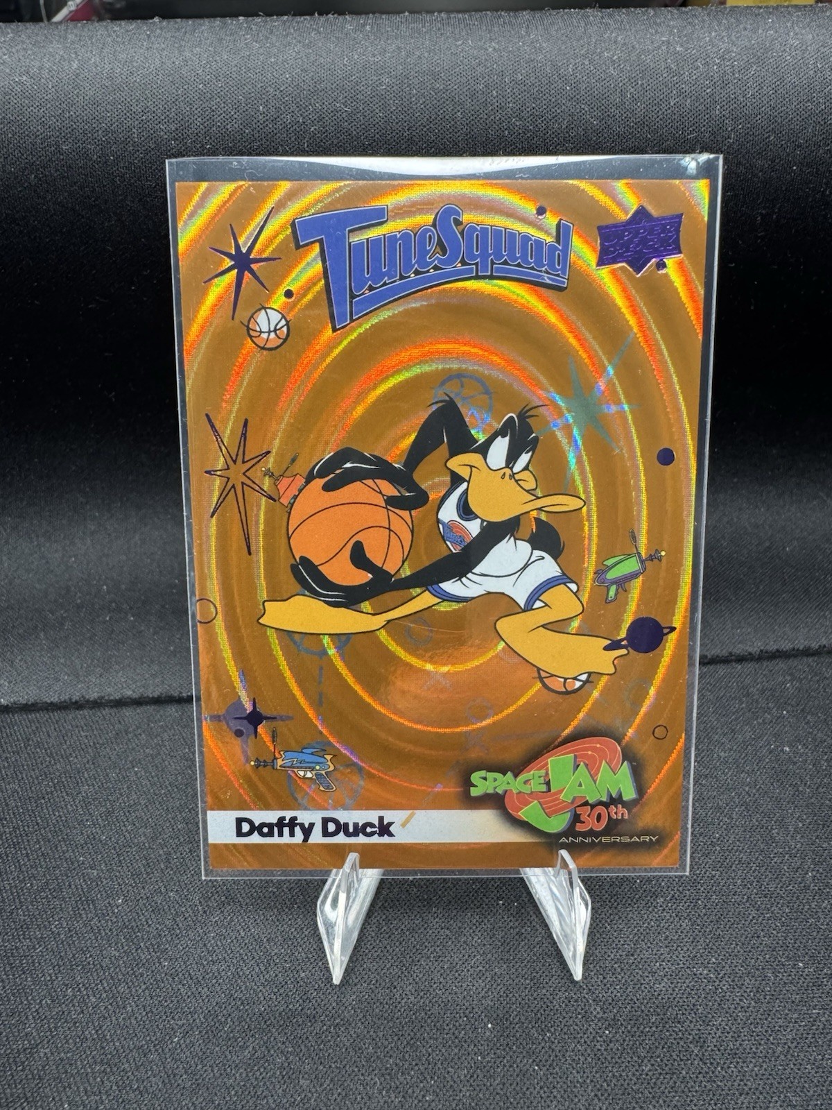 Upper Deck Space Jam 30th Anniversary Daffy Duck #1 Serial #05/96