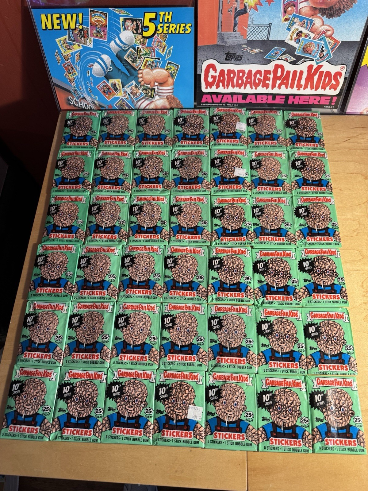 1987 Topps Garbage Pail Kids Original 10th Series 10 GPK 48 Wax Packs OS10