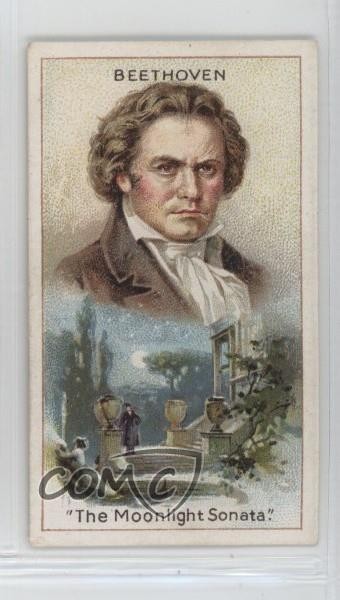 1924 J Millhoff & Co Men of Genius Ludwig Van Beethoven #4 15ia