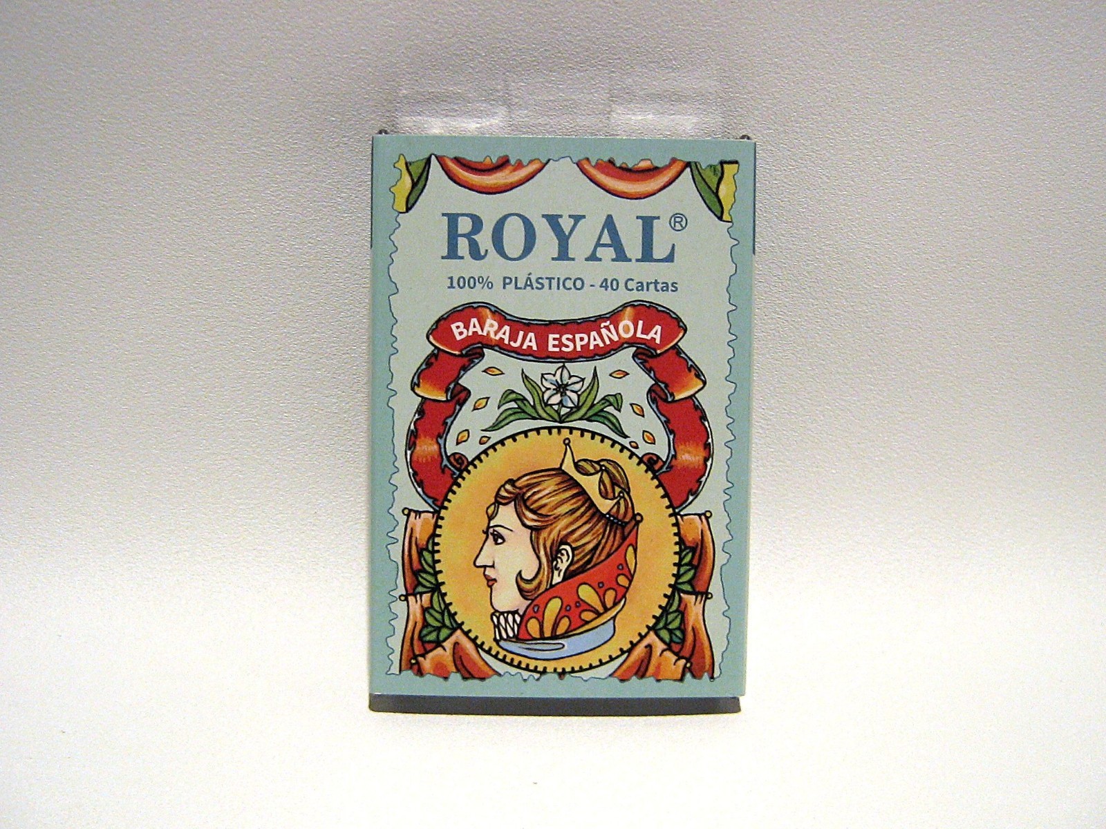 Baraja Naipe Espanola MARCA ROYAL 100% Plastico Spanish Playing Cards
