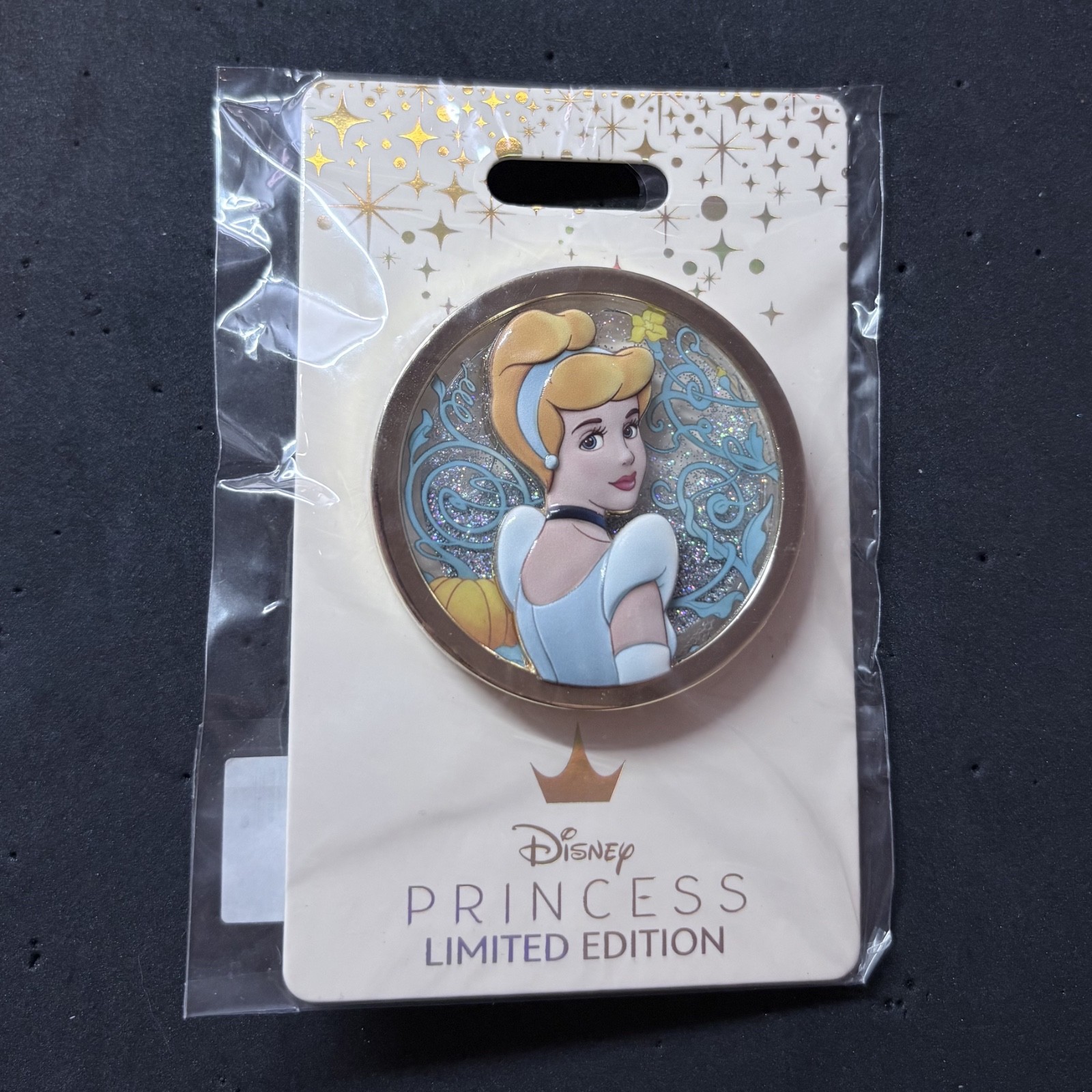 Disney WDI MOG D23 2024 Cinderella LE 400 Pin Glitter Princess