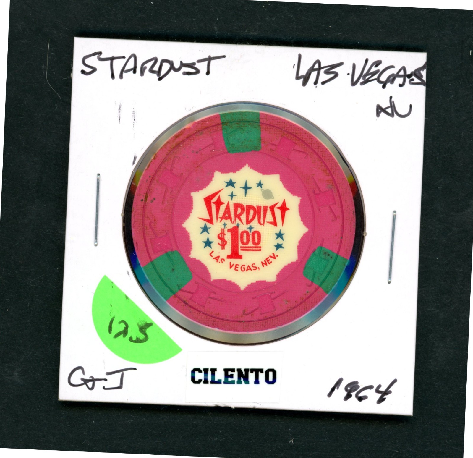 Sharp $1.00 Stardust  Las Vegas, Nevada Casino Chip