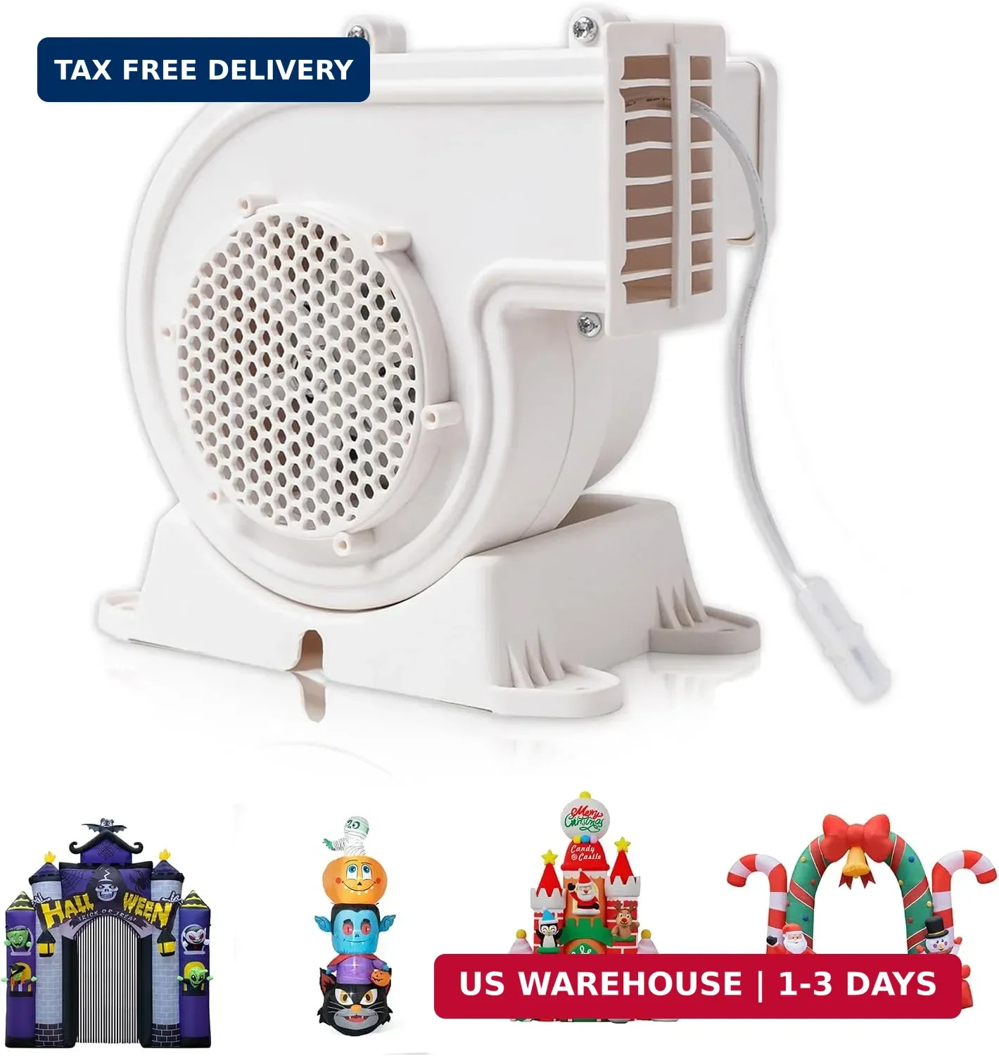 Air Blower for Inflatable Yard Decorations