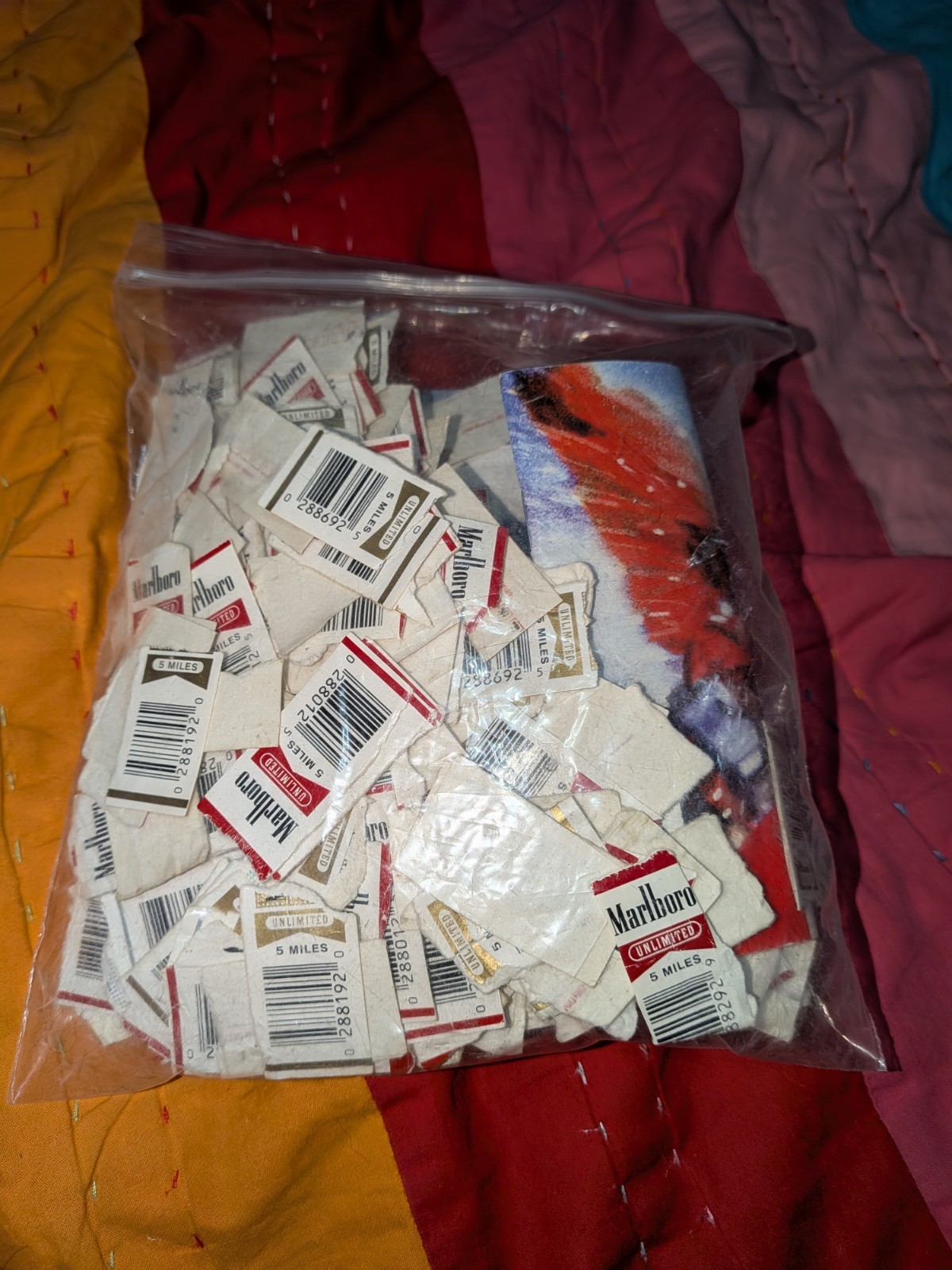 Approximately 2250 Marlboro Miles