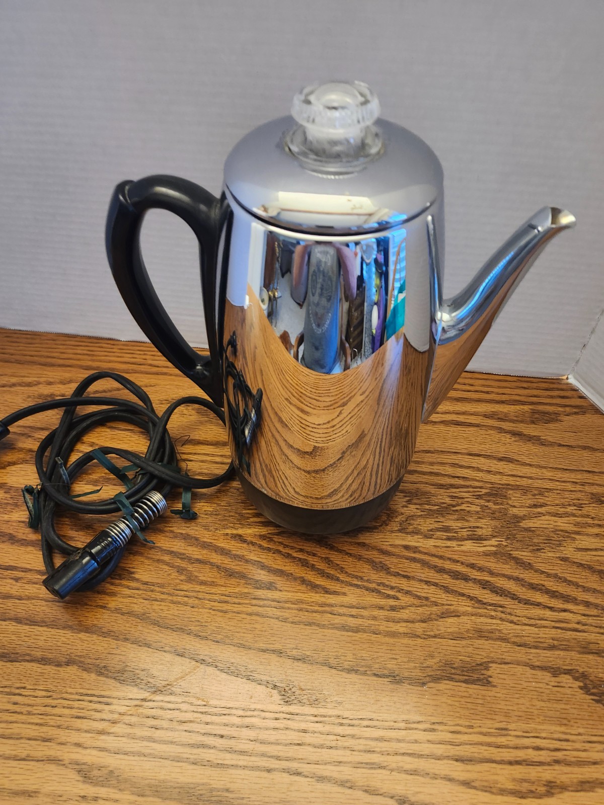 Vintage SUNBEAM Deluxe  Automatic Percolator 10 Cup Coffee Maker