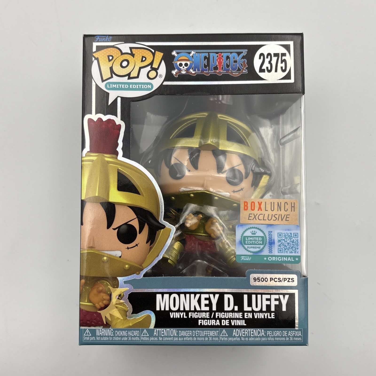 Funko Pop One Piece Monkey D. Luffy Limited Edition BoxLunch Exclusive LE9500 Funko Pop One Piece Monkey D. Luffy Limited Edition BoxLunch Exclusive LE9500