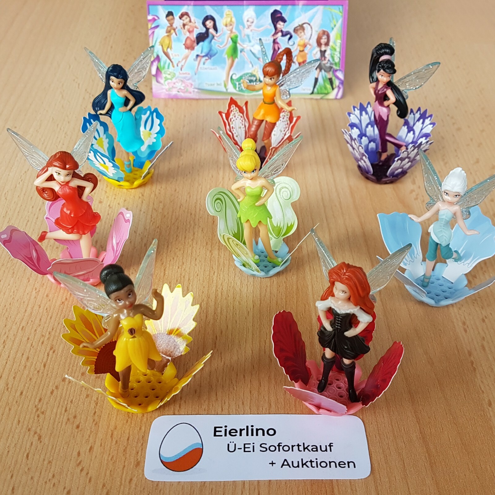 TOP KINDER SURPRISE SET - Disney Fairies - MINT 1.3