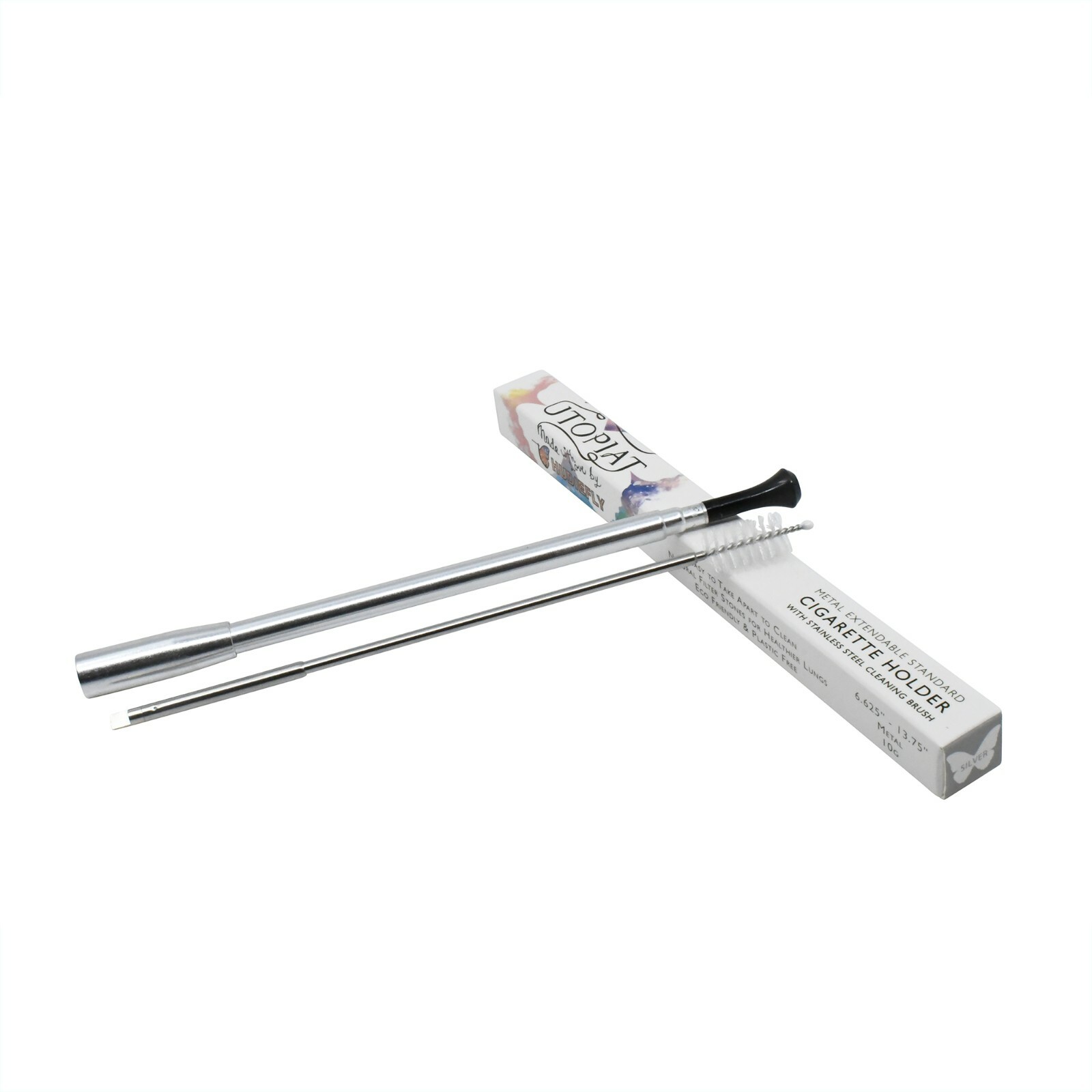 17mm Super Slim Cigarette Holder by Hudiefly Fits Capri Superslims Hollywood Art 17mm Super Slim Cigarette Holder by Hudiefly Fits Capri Superslims Hollywood Art