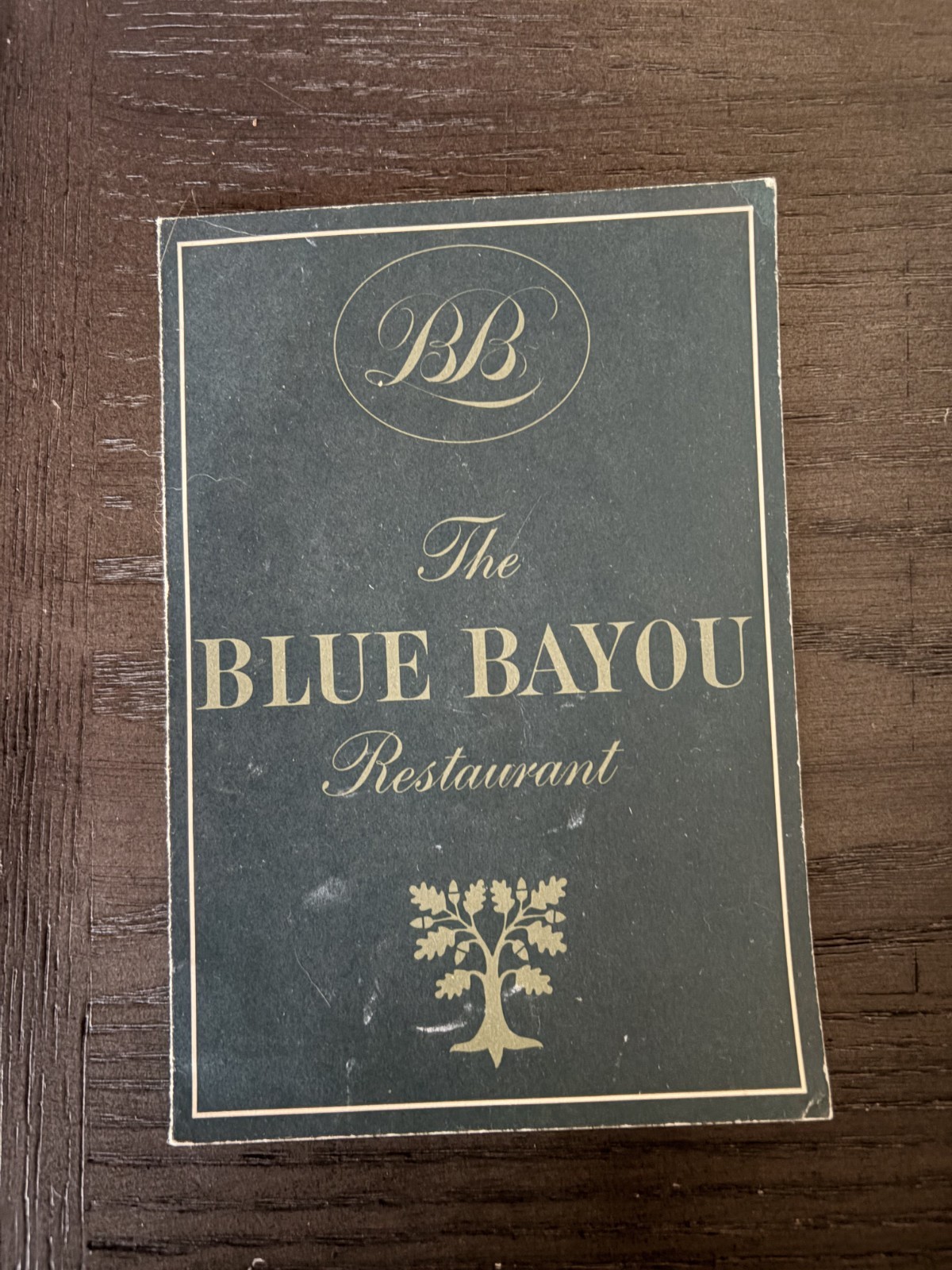 RARE Disneyland Blue Bayou Restaurant 1967 Menu 6.5\