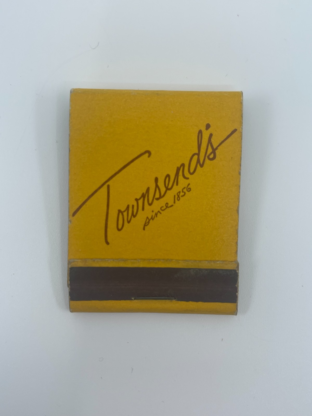Vintage Townsend’s San Francisco Matchbook 129 Geary St Since 1856 Full