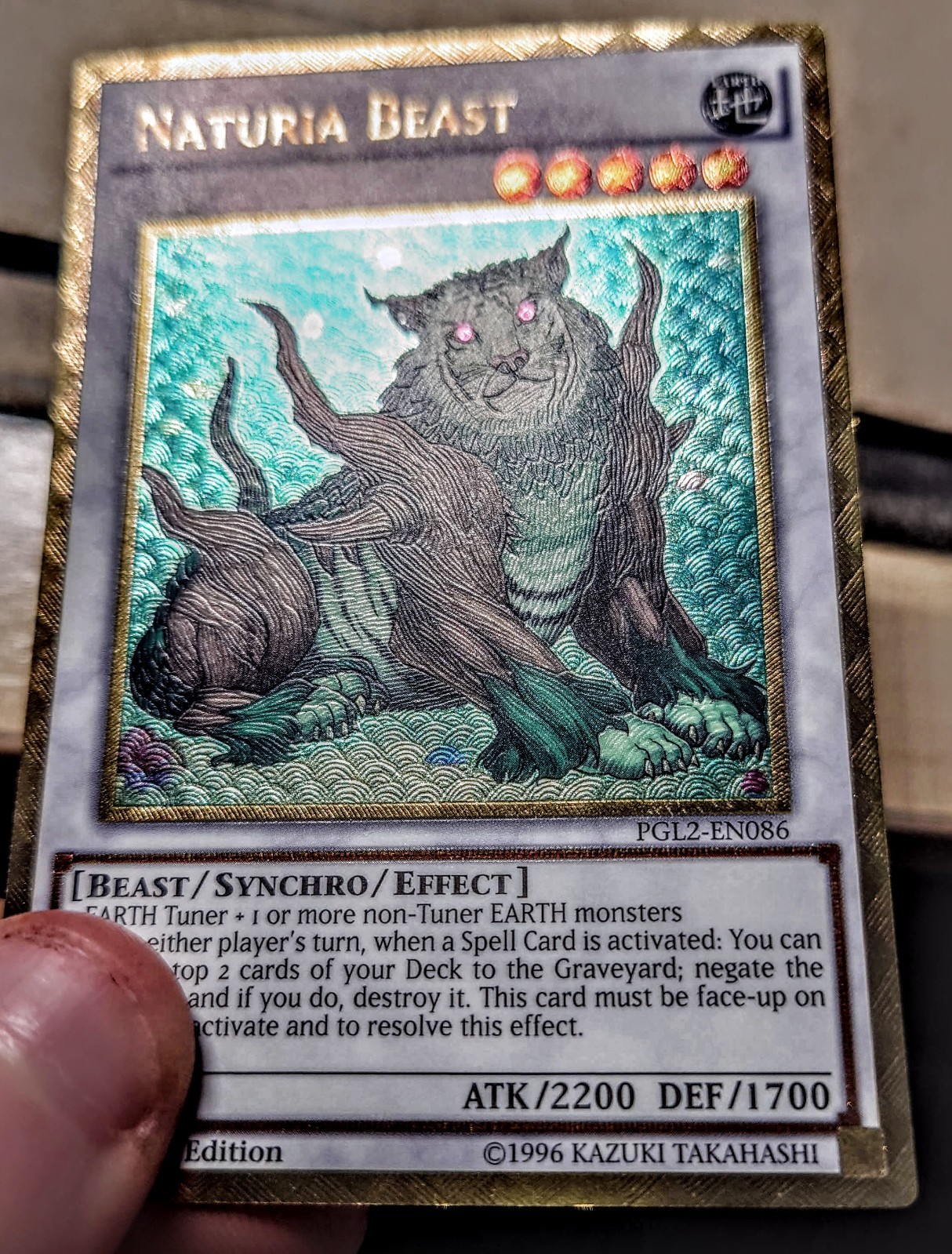 Yu-Gi-Oh Ultimate Rare Style Naturia Beast