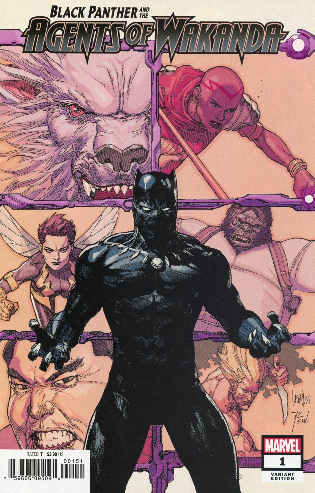 Black Panther And The Agents Of Wakanda No 1 2019 Marvel Comics