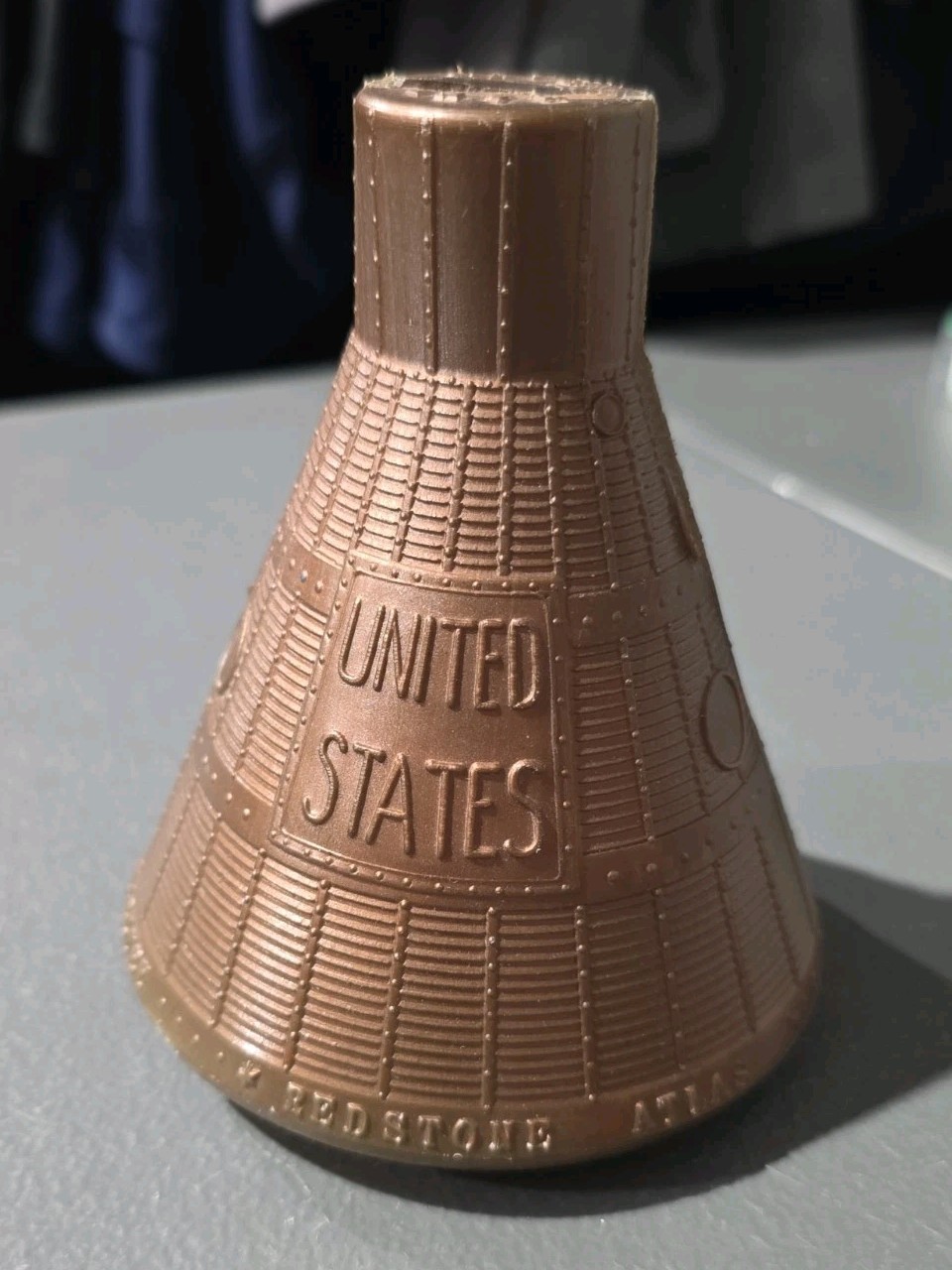 Vintage 1961 Project Mercury Space Capsule Bank Northtown Bank Decatur IL Uncut